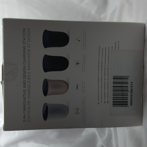 BNIB Latest Gizmo by Lenox Oblio wireless Charger and sensitizer 2in1 - Picture 3 of 6